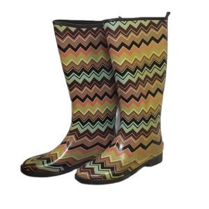Missoni For Target Chevron Rain Boots 7